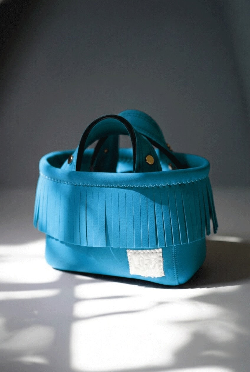 Pre-Order｜Fringe Mini Totebag – Gold Studs / 25 Colors