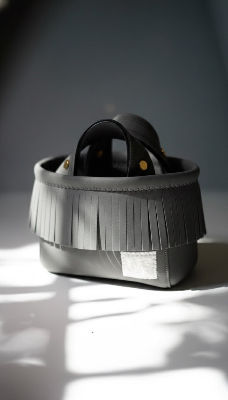 Pre-Order｜Fringe Mini Totebag – Gold Studs / 25 Colors