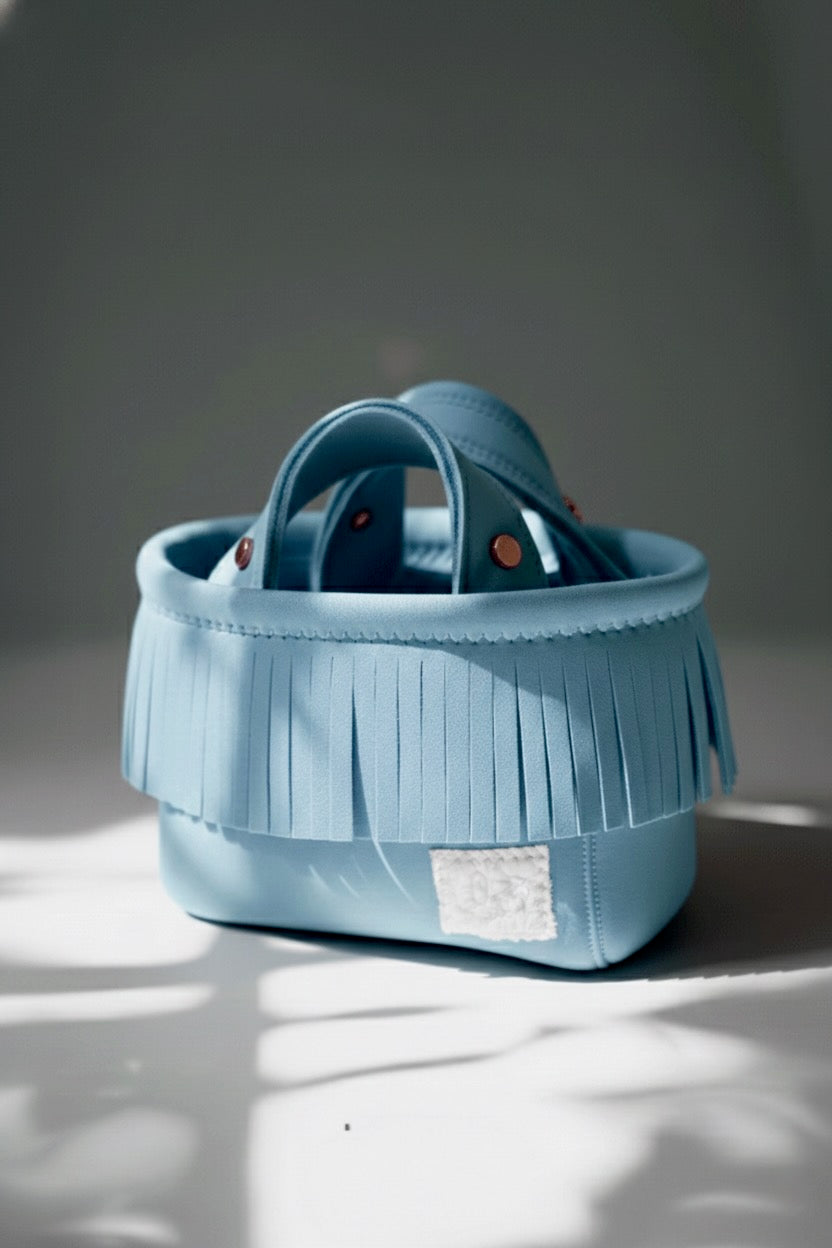 Pre-Order｜Fringe Mini Totebag – Gold Studs / 25 Colors