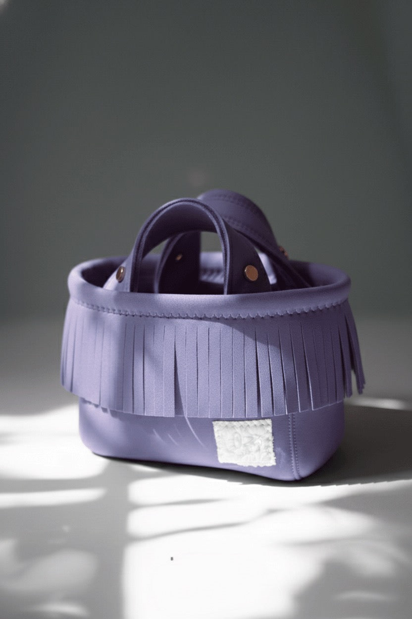 Pre-Order｜Fringe Mini Totebag – Gold Studs / 25 Colors